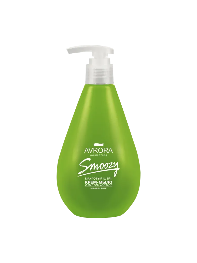 КРЕМ МЫЛО AVRORA COSMETICS 350МЛ SMOOZY МАНГОВЫЙ ШЕЙК(12)