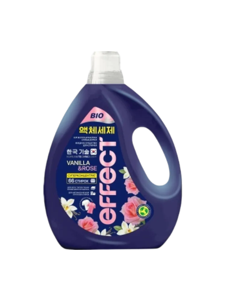 СУПЕРКОНЦЕНТРАТ ДЛЯ СТИРКИ EFFECT VANILLA AND ROSE 2000МЛ(4)