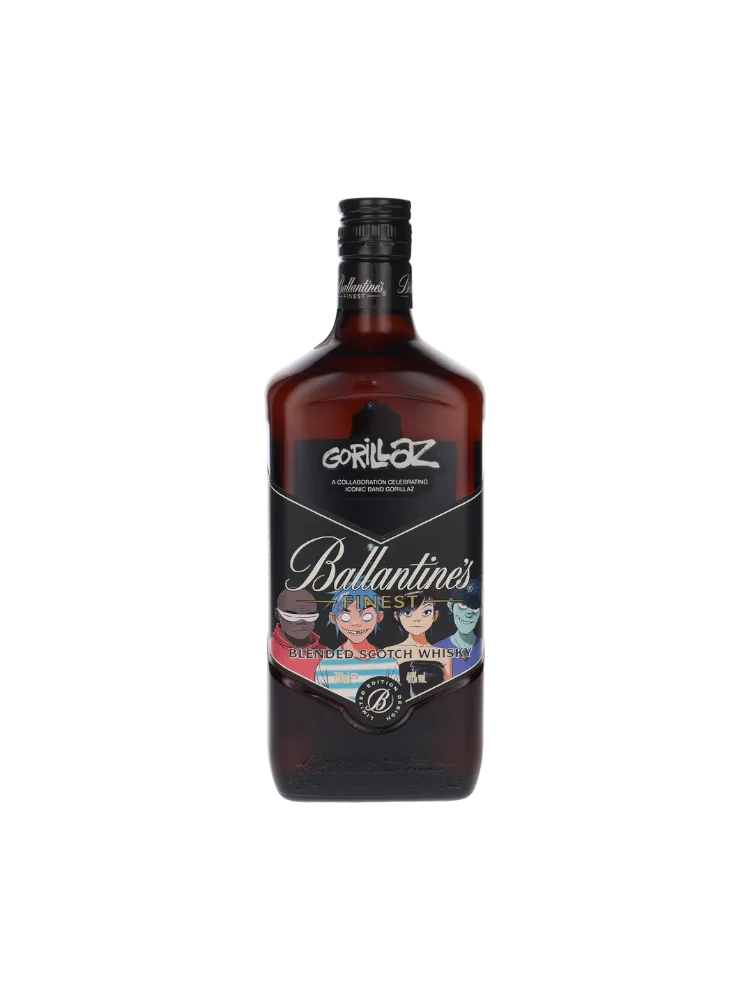 ВИСКИ BALLANTINE'S FINEST 40% 0.7Л LE VAP GORILLAZ - фото 1