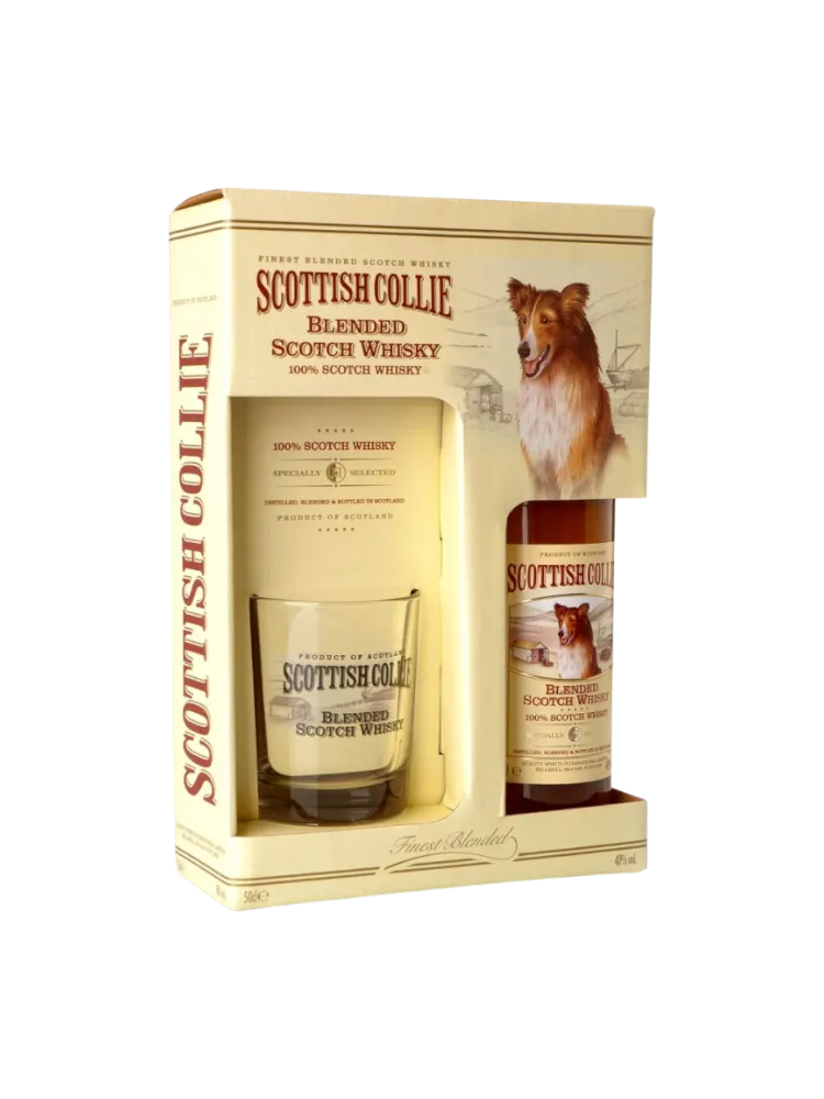 ВИСКИ SCOTTISH COLLIE 0.5Л 3ГОДА+БОКАЛ - фото 1