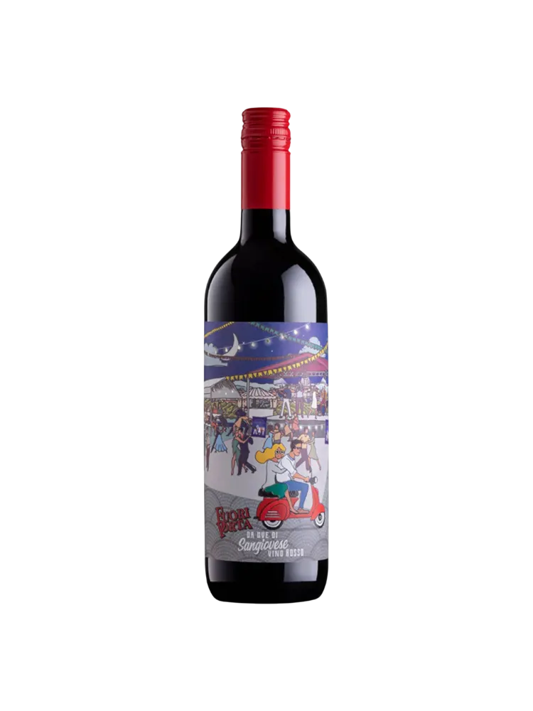 ВИНО FUORI PORTA SANGIOVESE ROSSO RUBICONE КР СУХ 12,5% 0,75Л - фото 1