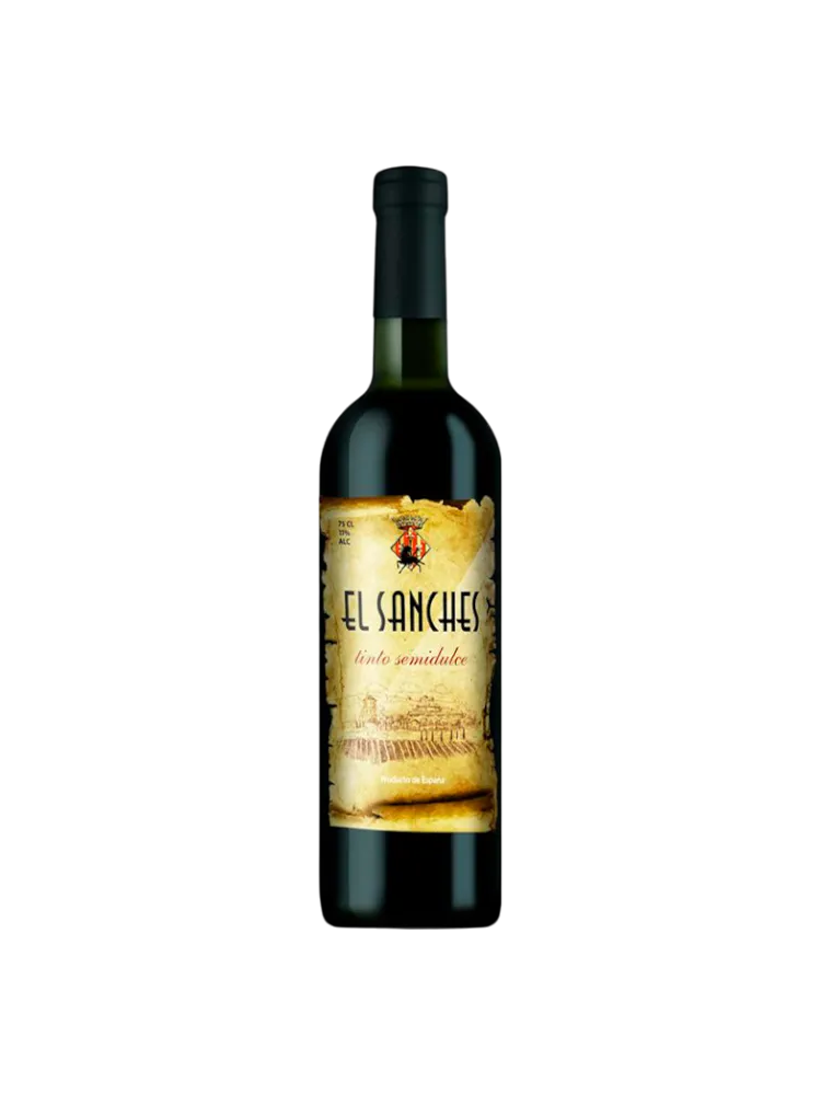 ВИНО КРАСНОЕ СУХОЕ EL SANCHES TINTO 11% 0,75Л  - фото 1