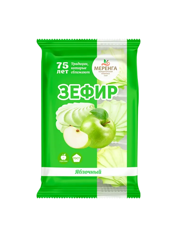 ЗЕФИР МЕРЕНГА 270Г ЯБЛОЧНЫЙ