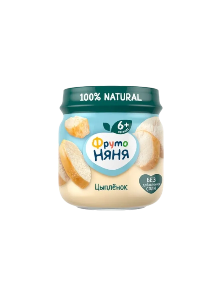 ПЮРЕ ФРУТОНЯНЯ 80Г ИЗ ЦЫПЛЕНКА 