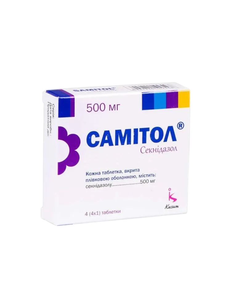 Самитол таб. 500мг №4