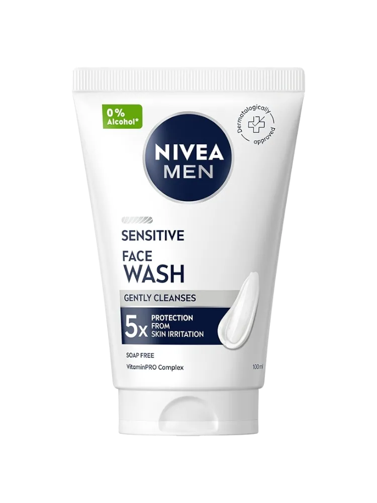 NIVEA MEN ОЧИЩАЮЩИЙ ГЕЛЬ Д/ЧУВСТВИТЕЛЬНОЙ КОЖИ 100МЛ