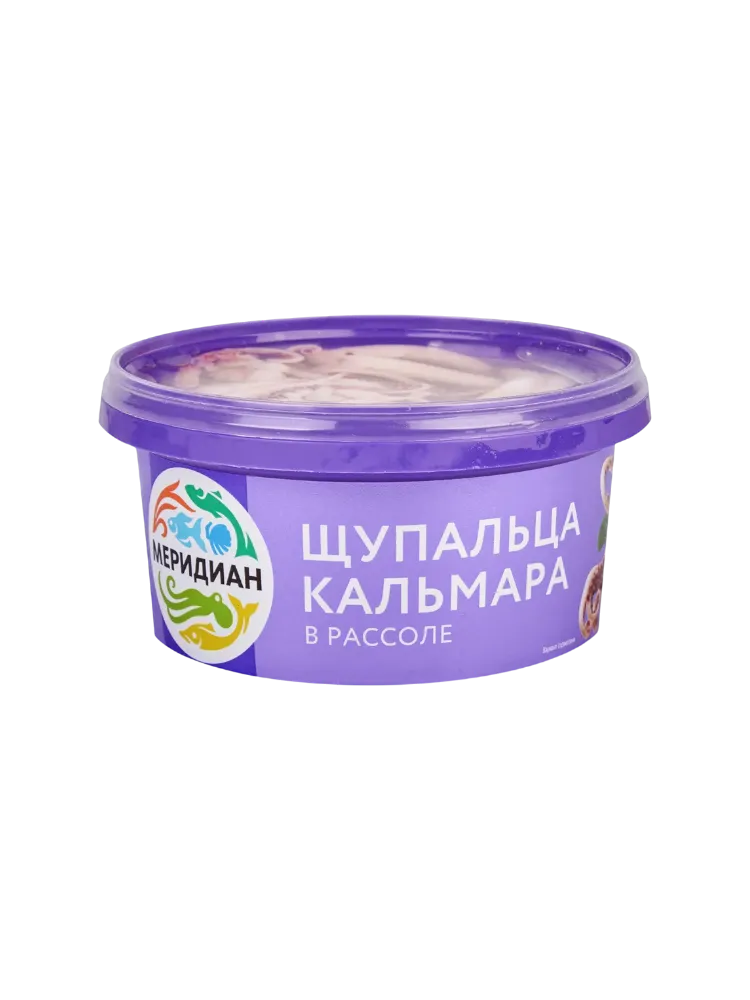 ЩУПАЛЬЦА КАЛЬМАРА МЕРИДИАН 180Г В РАССОЛЕ