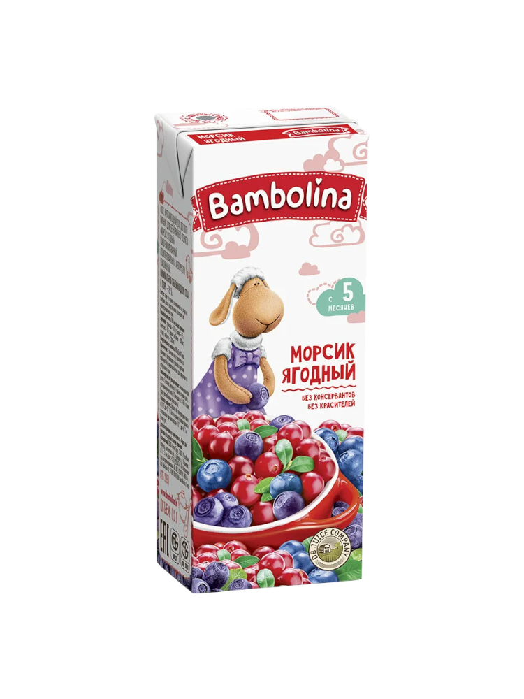 СОК BAMBOLINA 0,2Л МОРС МУЛЬТИЯГОДНЫЙ