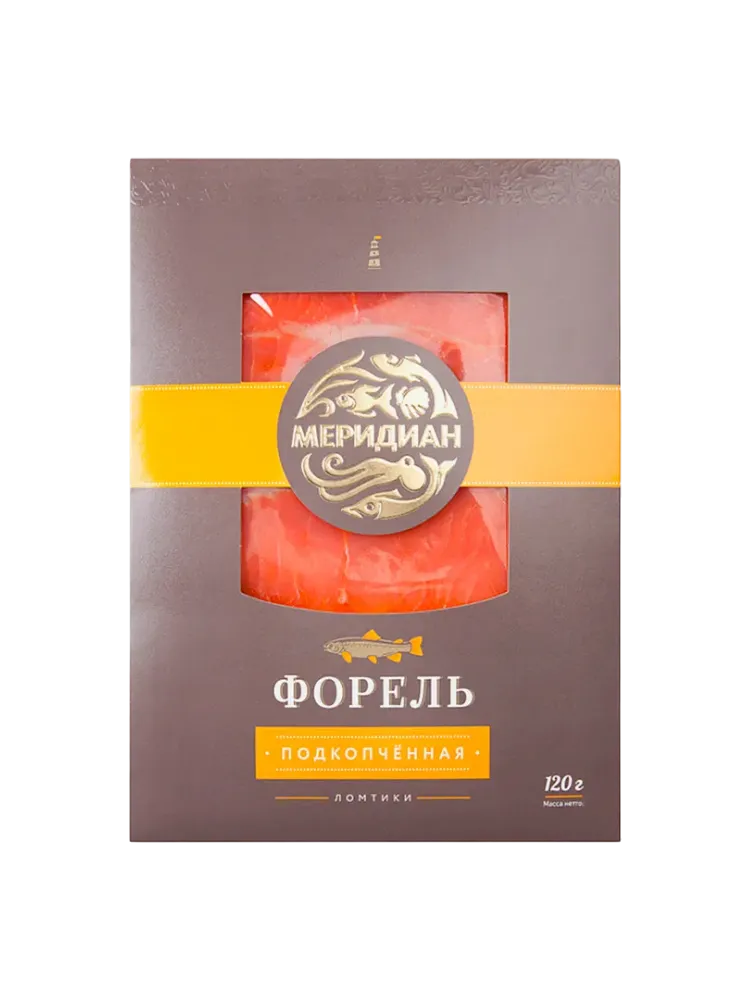 ФОРЕЛЬ МЕРИДИАН 120Г ЛОМТИКИ ПОДКОПЧЕНАЯ