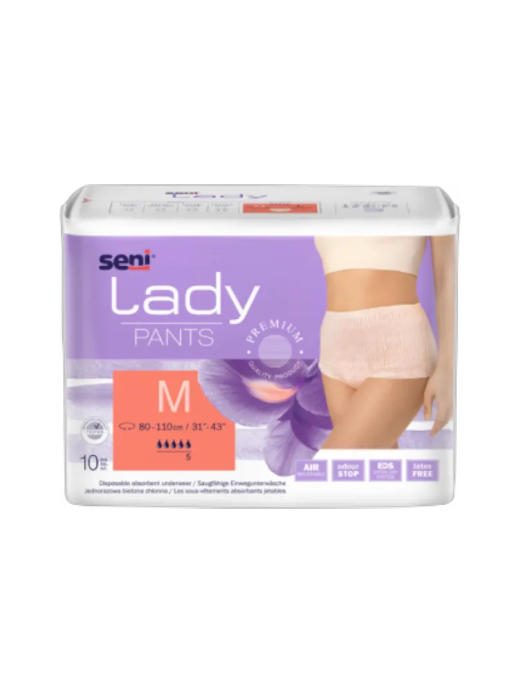 ТРУСИКИ SENI LADY PANTS MEDIUM 10ШТ  ВПИТЫВАЮЩИЕ