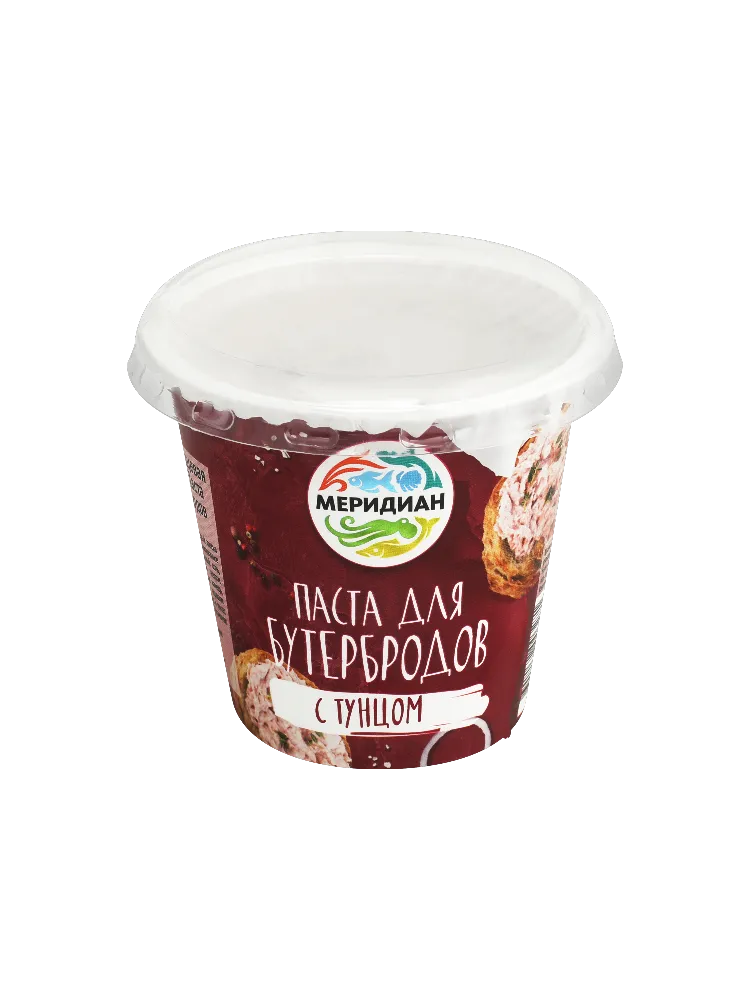 ПАСТА МЕРИДИАН 140Г С ТУНЦОМ Д/БУТЕРБРОДОВ