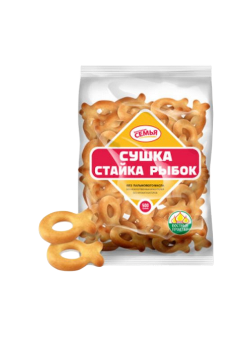 СУШКА ДЫМКА 500Г СТАЙКА РЫБОК