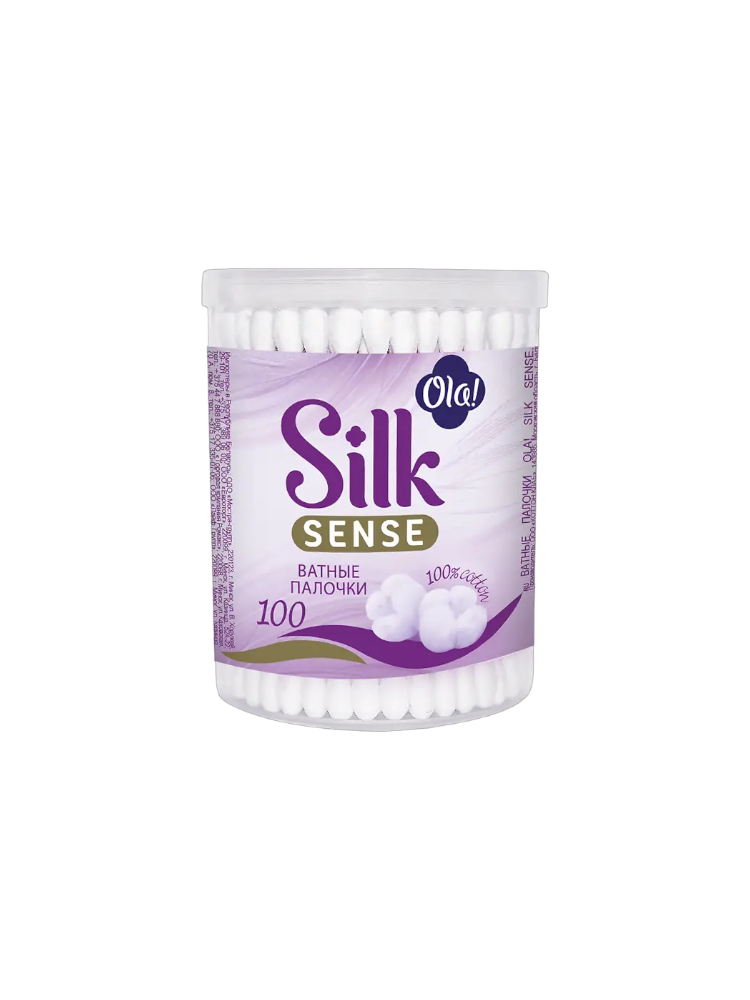 OLA!-Silk Ватные палочки №100 стакан