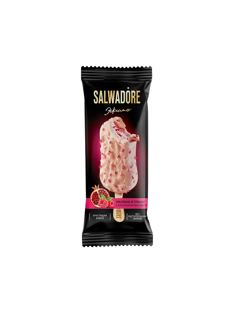 МОРОЖ ЭСКИМО SALWADORE 80Г МАЛИНА/ГАРНАТА