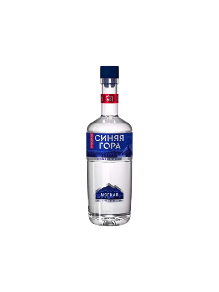 ВОДКА СИНЯЯ ГОРА 0.65Л МЯГКАЯ 38% - фото 1