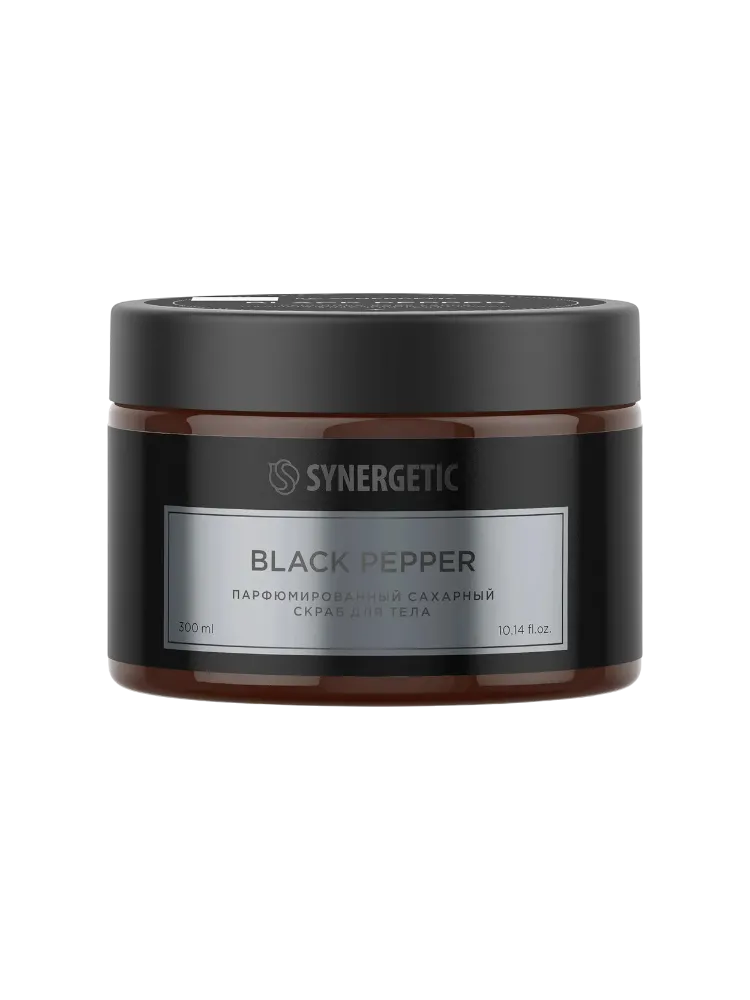 СКРАБ Д/ТЕЛА SYNERGETIC 300МЛ BLACK PEPPER