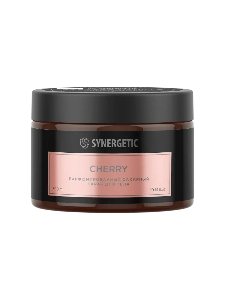 СКРАБ Д/ТЕЛА SYNERGETIC 300МЛ CHERRY