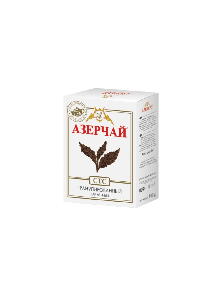 ЧАЙ AZERCAY 100Г ЧЕРНЫЙ БАЙХ СТС ГРАН