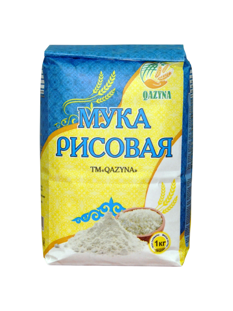 МУКА РИСОВАЯ 1КГ QAZYNA