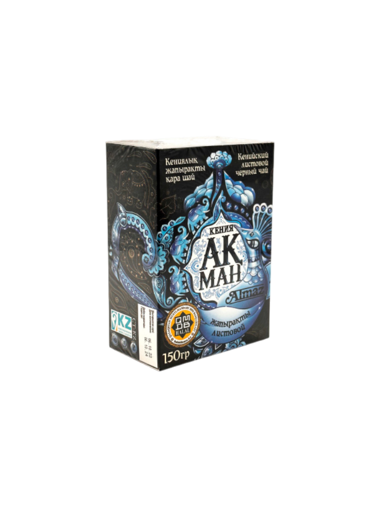 ЧАЙ АКМАН ALMAZ 150Г КЕНИЯ ЛИСТ