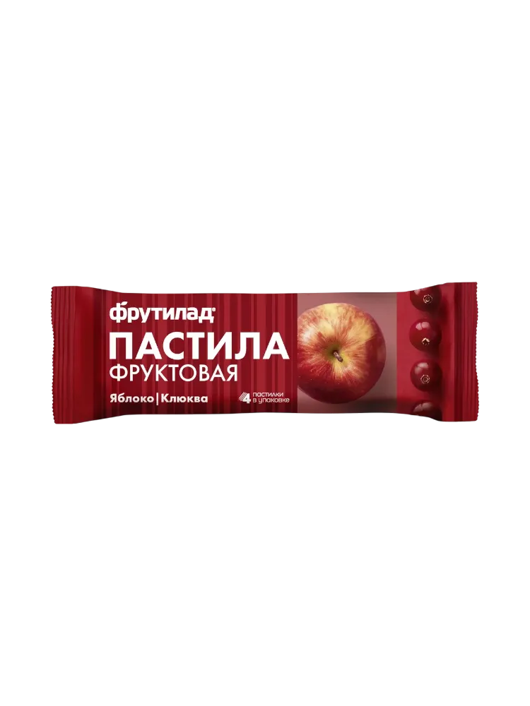 ПАСТИЛА ФРУТИЛАД 30Г ЯБЛОКА/КЛЮКВА