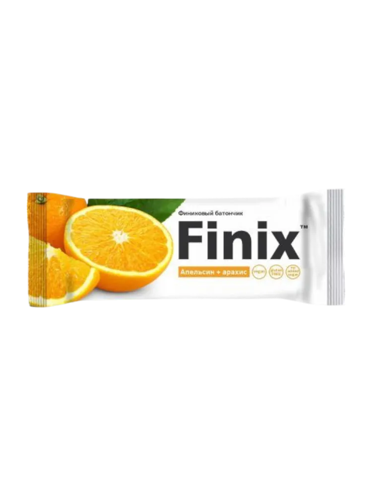 ФИНИКОВЫЙ БАТОНЧИК FINIX 30Г АРАХИС/АПЕЛЬСИН