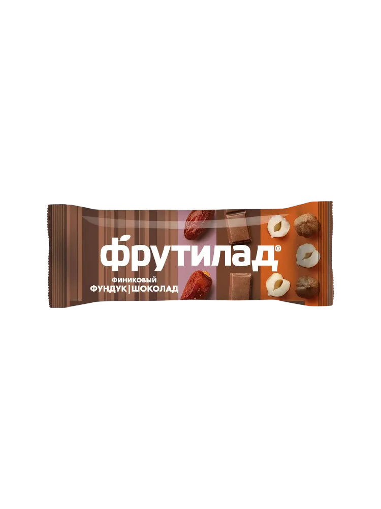 ФИНИКОВЫЙ БАТОНЧИК ФРУТИЛАД 42Г ФУНДУК/ШОКОЛАД