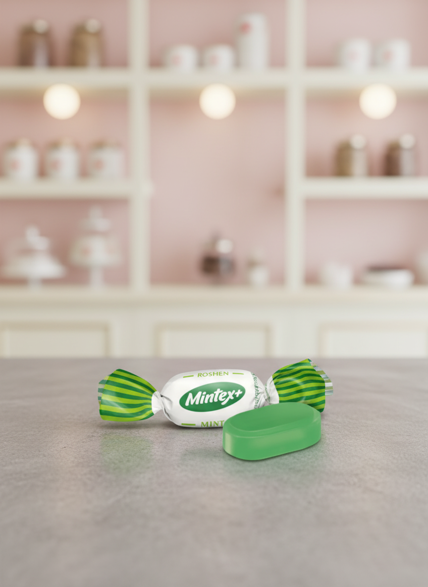 КАРАМЕЛЬ Mintex Mint со вкусом мяты 1кг