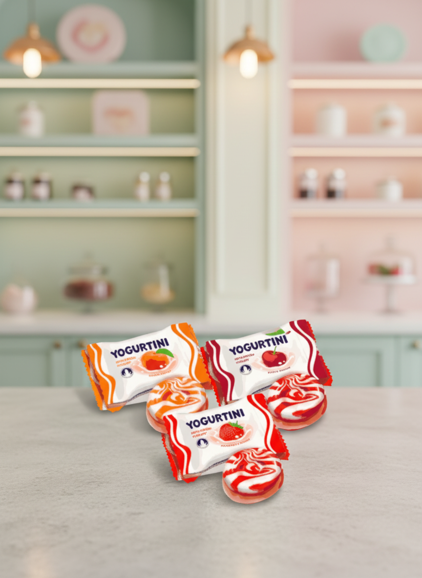 КАРАМЕЛЬ Roshen Yogurtini 1кг