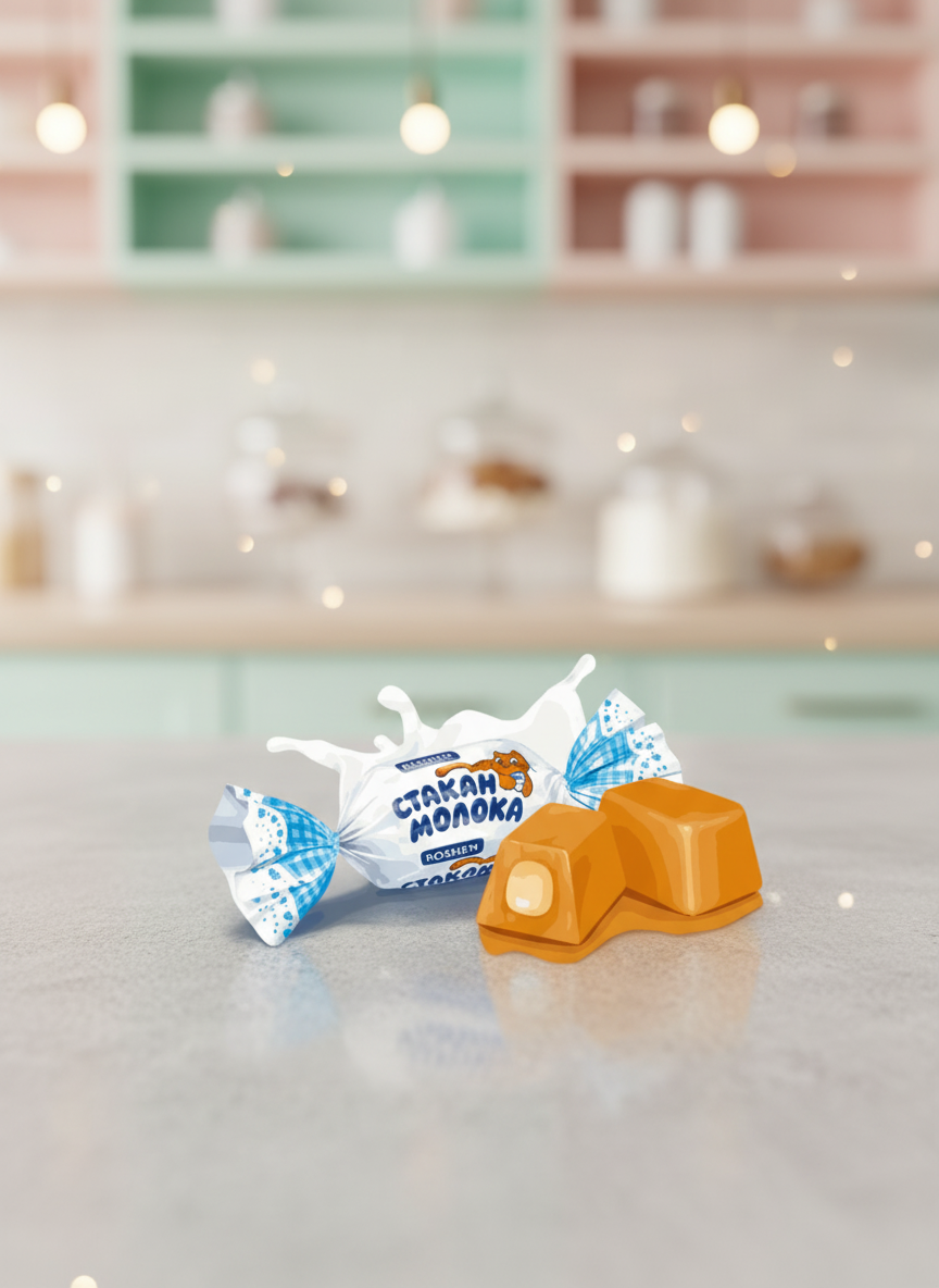 ИРИС Milky Splash с молочной начинкой 1кг