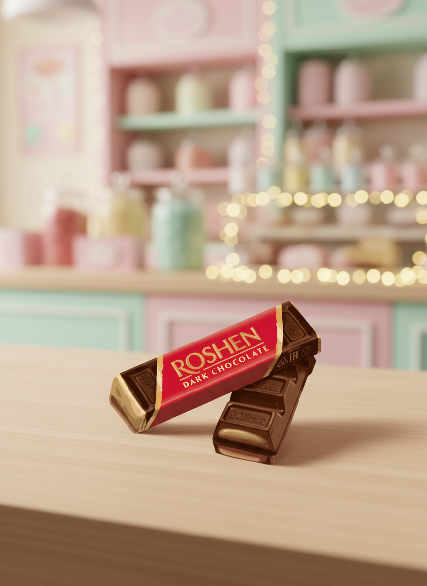 Батон ROSHEN с начинкой 43г