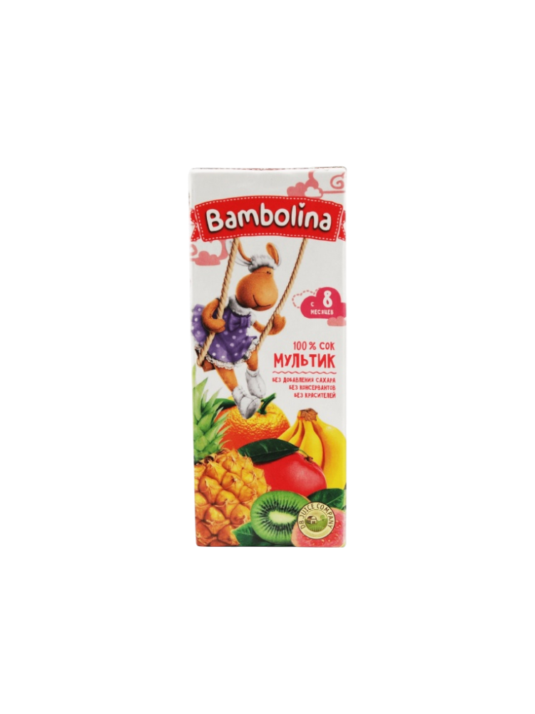 СОК BAMBOLINA 0,2Л МУЛЬТИФРУКТ