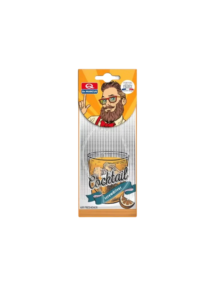 АРОМАТИЗАТОР АВТОМОБИЛЬНЫЙ DR.MARCUS COCKTAIL ЛИСТ