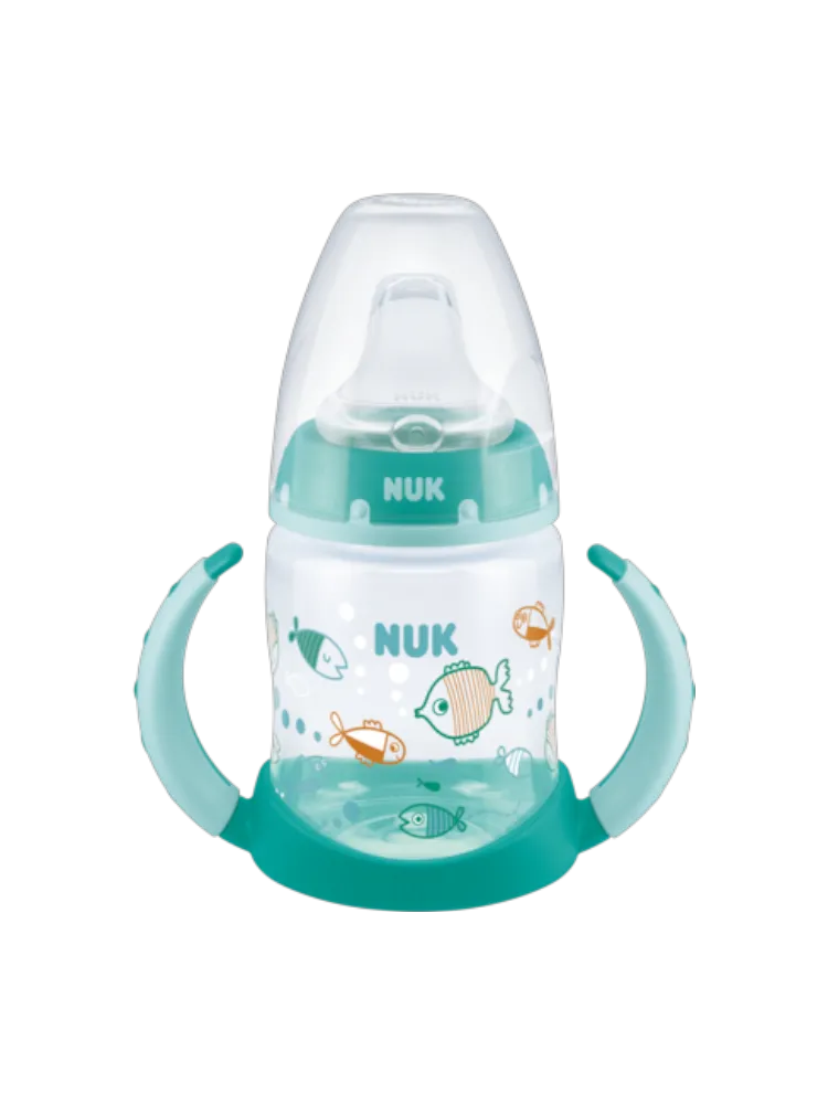 Бутылочка NUK 150 мл обучающая Зеленая  (707649)