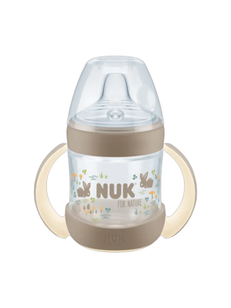 Бутылочка NUK 150 мл обучающая бежевая (706062)