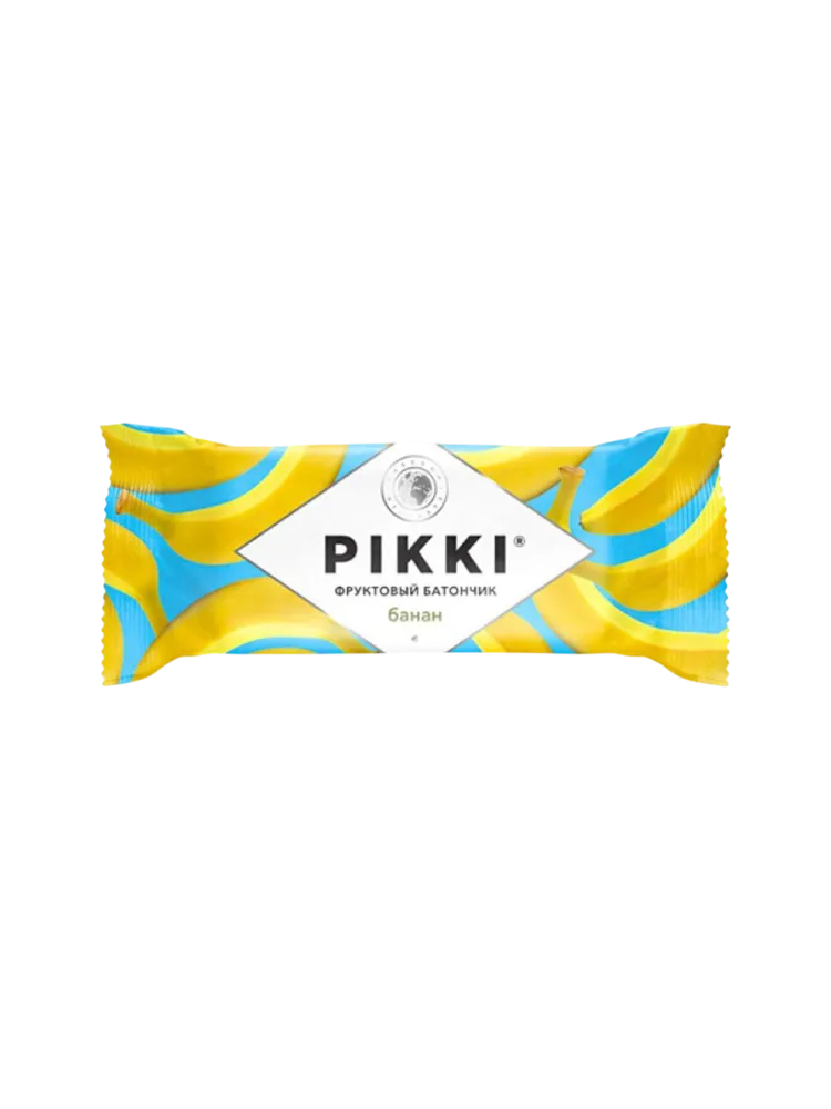 БАТОНЧИК PIKKI ФРУКТОВО-ОРЕХОВЫЕ БАНАН 25Г(24)