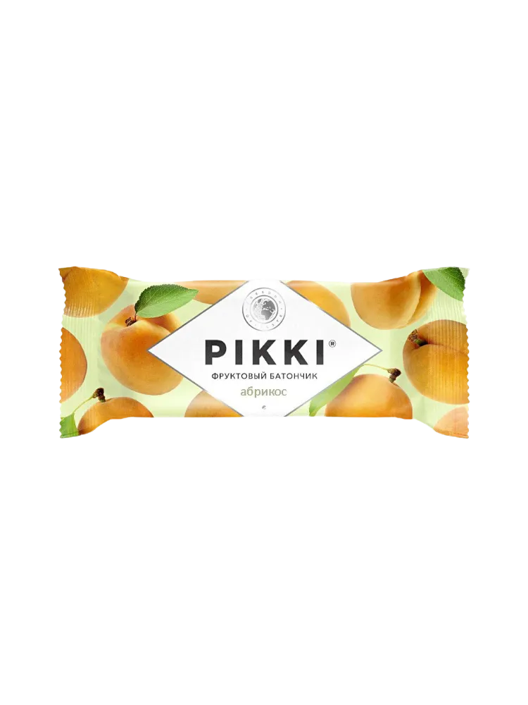 БАТОНЧИК PIKKI ФРУКТОВО-ОРЕХОВЫЕ АБРИКОС 25Г(24)