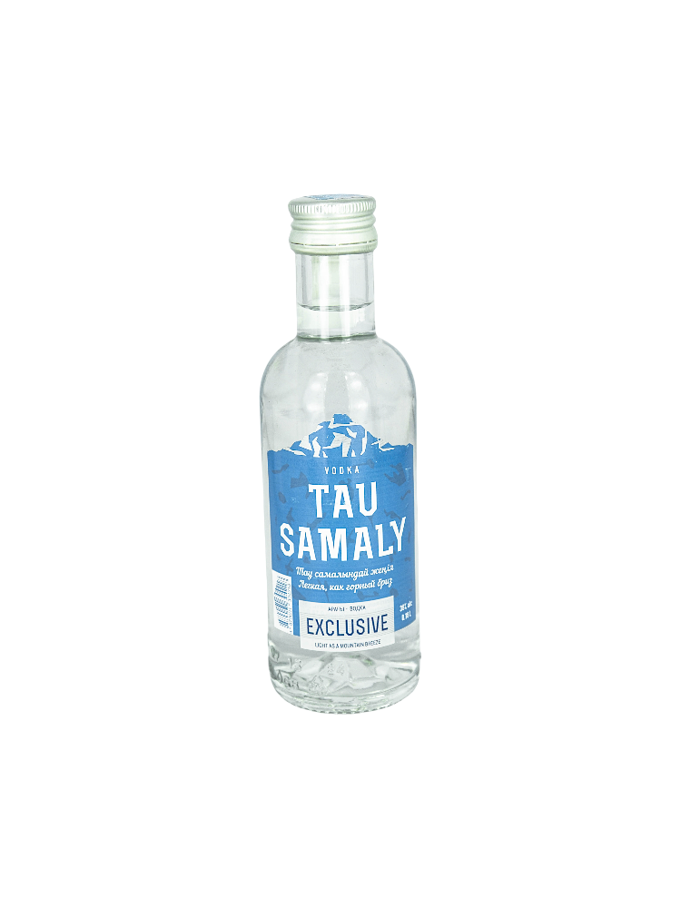 ВОДКА TAU SAMALY 0.18Л EXCLUSIVE 38% - фото 1