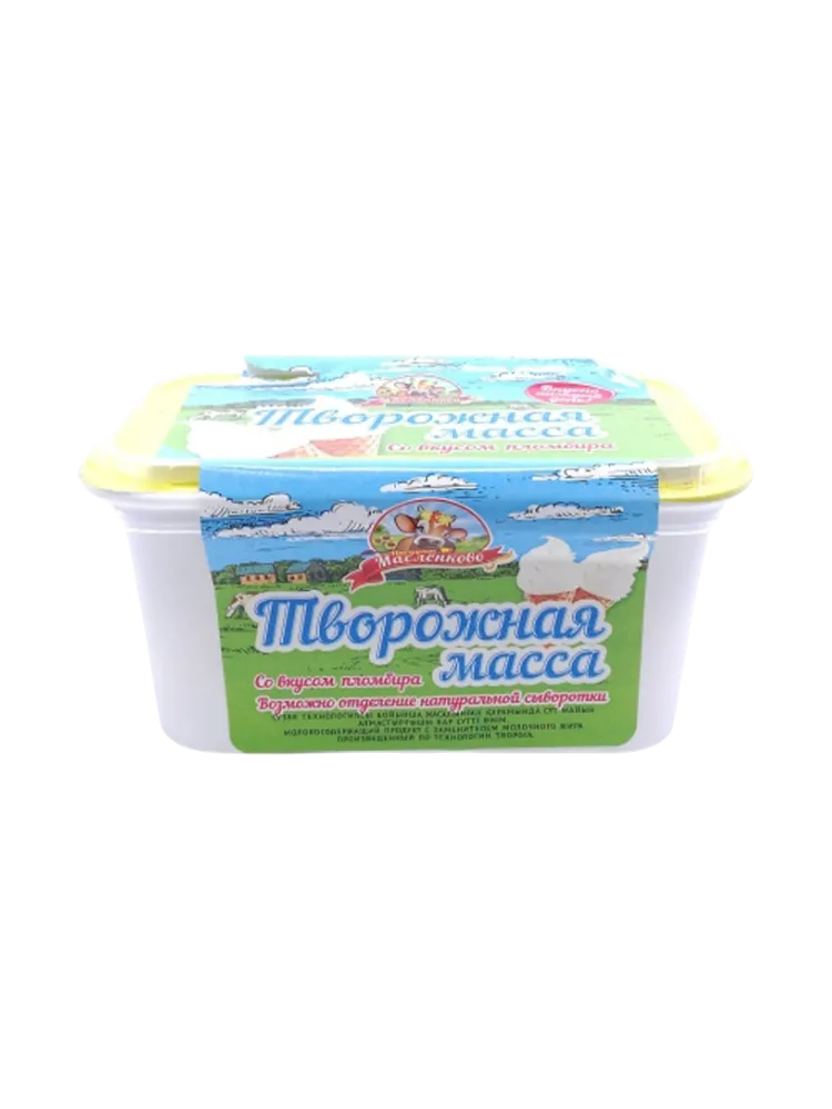 ДЕСЕРТНАЯ МАССА ПЛОМБИР МДЖ 20% КОНТЕЙНЕР (24) 350Г