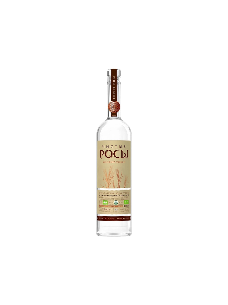 ВОДКА ЧИСТЫЕ РОСЫ 40% 0.5Л - фото 1