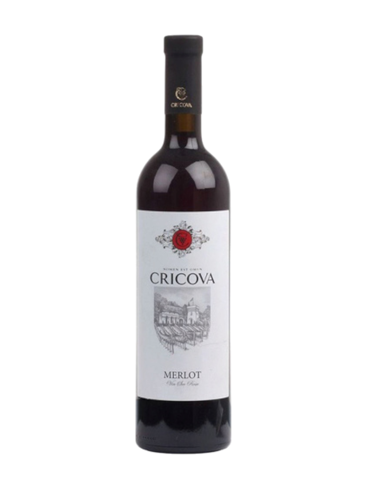 ВИНО CRICOVA 0,75Л MERLOT КР СУХ 15% - фото 1
