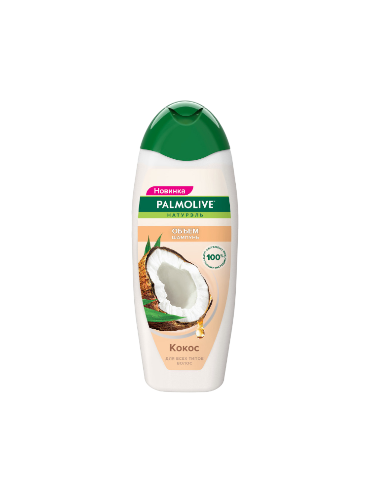 ШАМПУНЬ PALMOLIVE НАТУРЭЛЬ ОБЪЕМ КОКОС 450МЛ