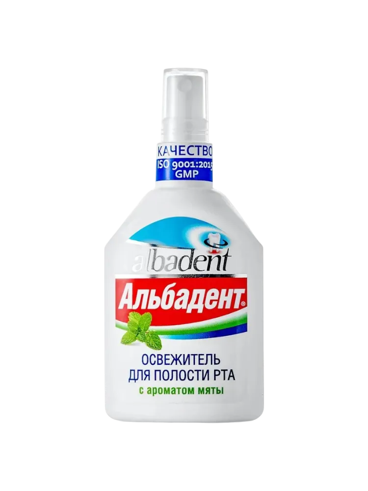 Освежитель д/полости рта Альбадент мята 35мл