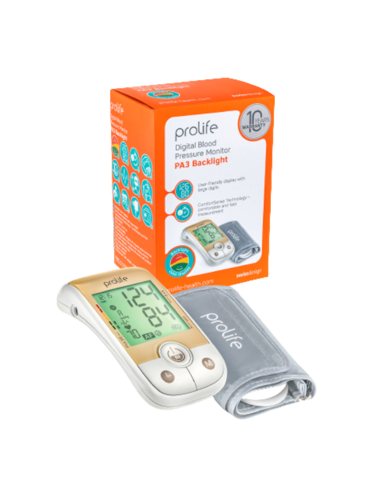Prolife Тонометр  PA3 Backlight автомат  манжета 22-42см