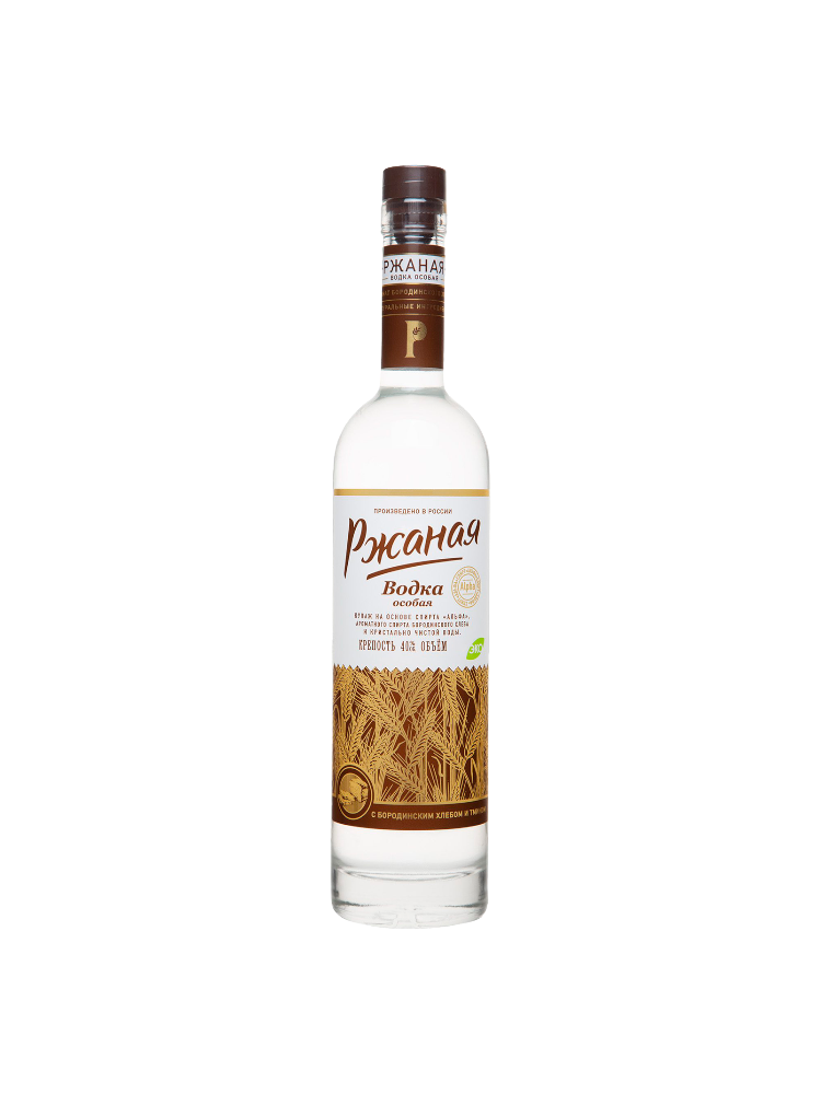 ВОДКА РЖАНАЯ 0.7Л(6) - фото 1
