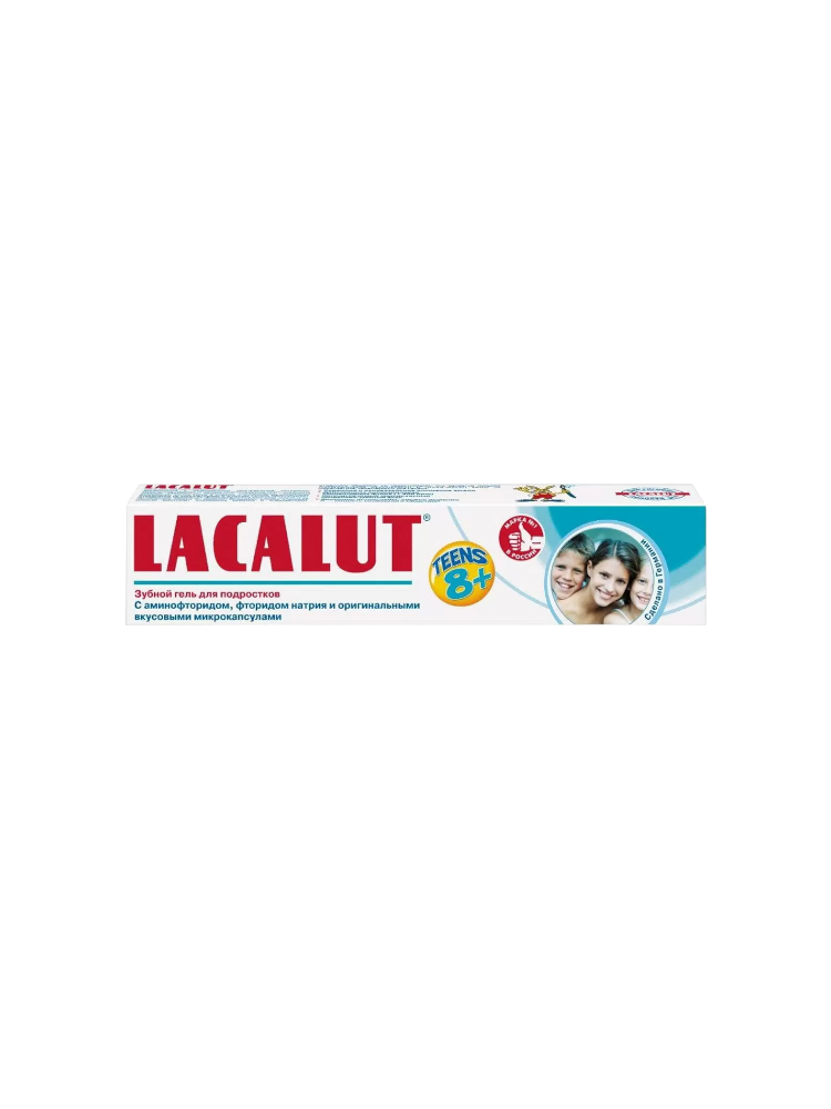 Зубной гель LACALUT 8+ 50гр