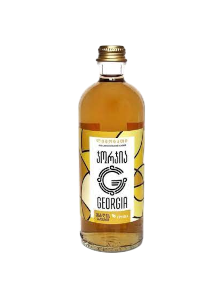 НАПИТОК БЕЗАЛКОГОЛЬНЫЙ ГАЗИРОВАННЫЙ ГРУША GEORGIA 0.5Л (12) - фото 1