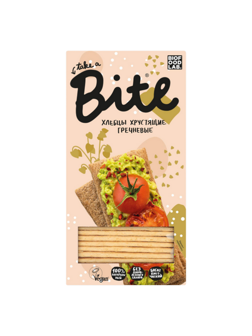 ХЛЕБЦЫ BITE ХРУСТЯЩИЕ ГРЕЧНЕВЫЕ 150 ГР