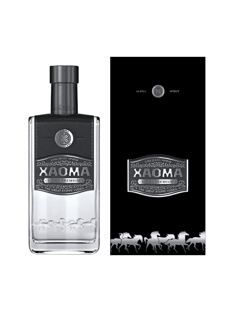 ВОДКА ХАОМА 0.7Л ULTRA PREMIUM 40% ПОДАРОЧНАЯ(4) - фото 1