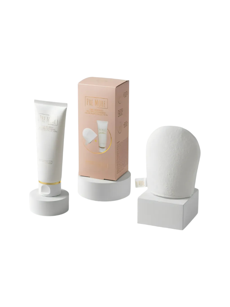 Pre More Hyal Refresh Melting Cleancing Набор  Гидрофильный щербет и рукавичка 100 ml 